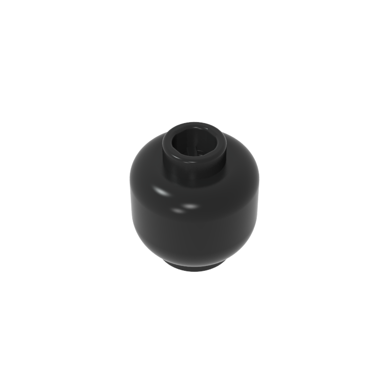 Minifig Head Plain [Blocked Open Stud]