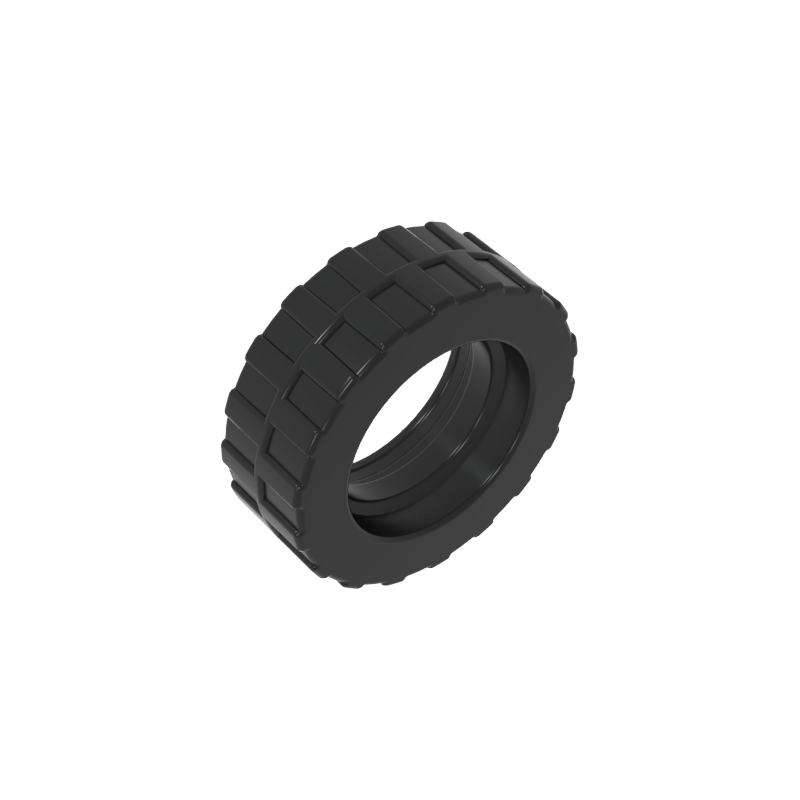 Tyre 17.5 x 6 with Shallow Staggered Treads