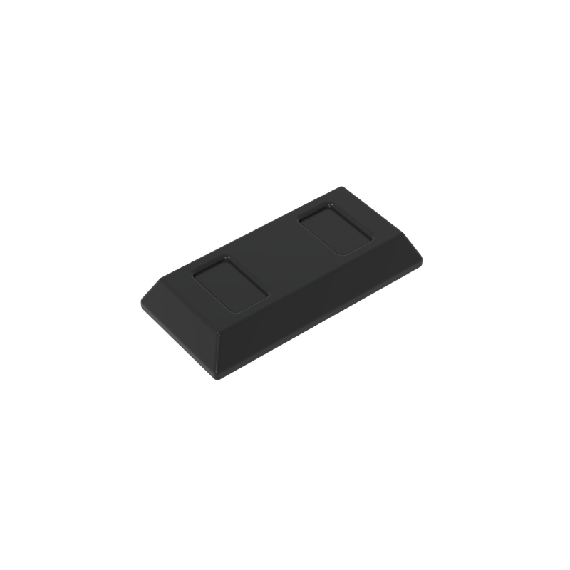 Tile Special 1 x 2 with Sloped Walls AKA Money / Gold Bar [Ingot]