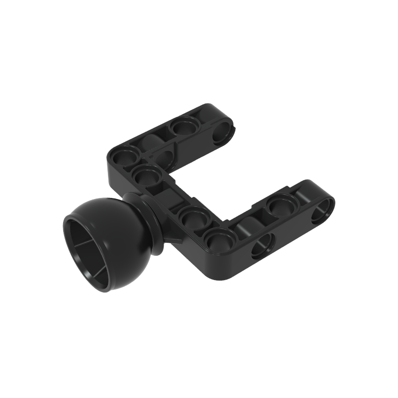 Technic Steering Ball Joint Large Open with C-Shape Pivot Frame