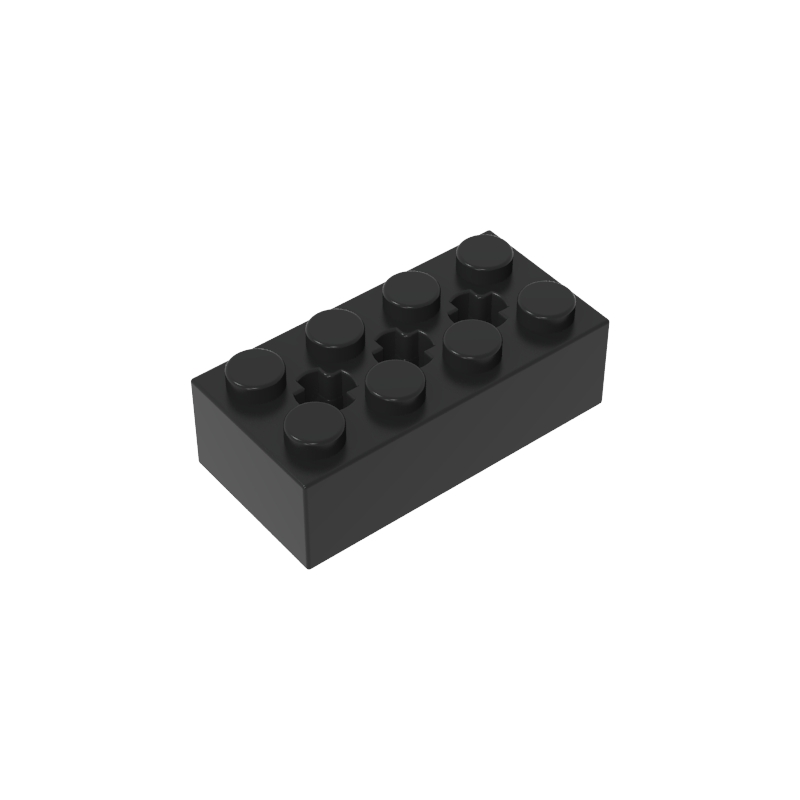Brick Special 2 x 4 with 3 Axle Holes