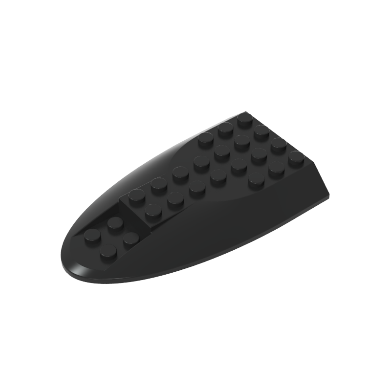 Aircraft Fuselage Curved Aft Section 6 x 10 Top