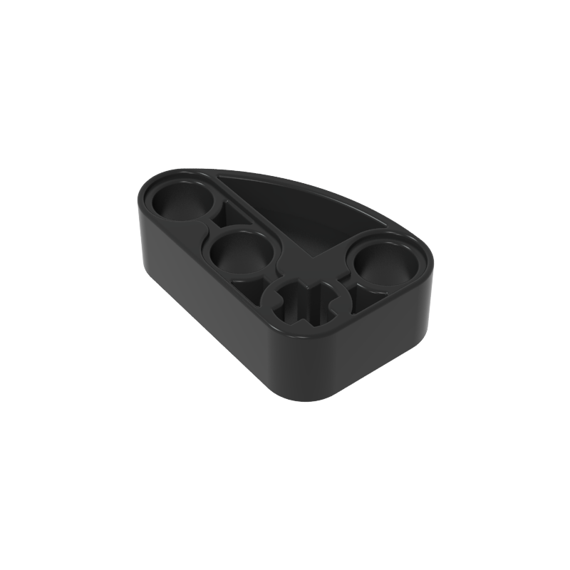 Technic Beam 2 x 3 L-Shape with Quarter Ellipse Thick