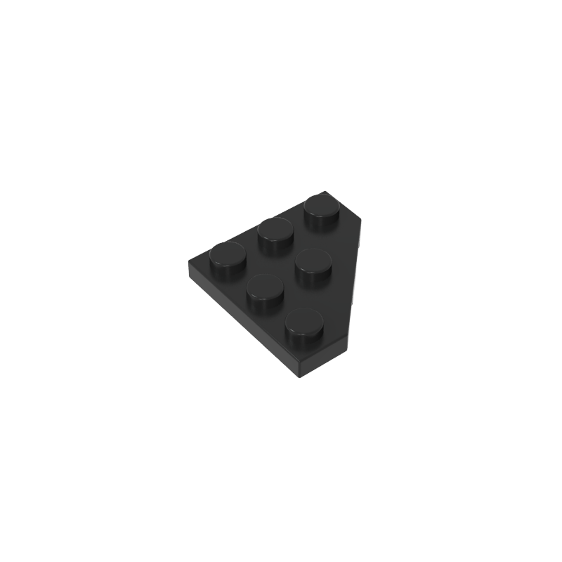 Wedge Plate 3 x 3 Cut Corner