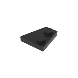 Wedge Plate 2 x 2 Left