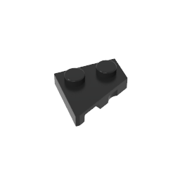 Wedge Plate 2 x 2 Right