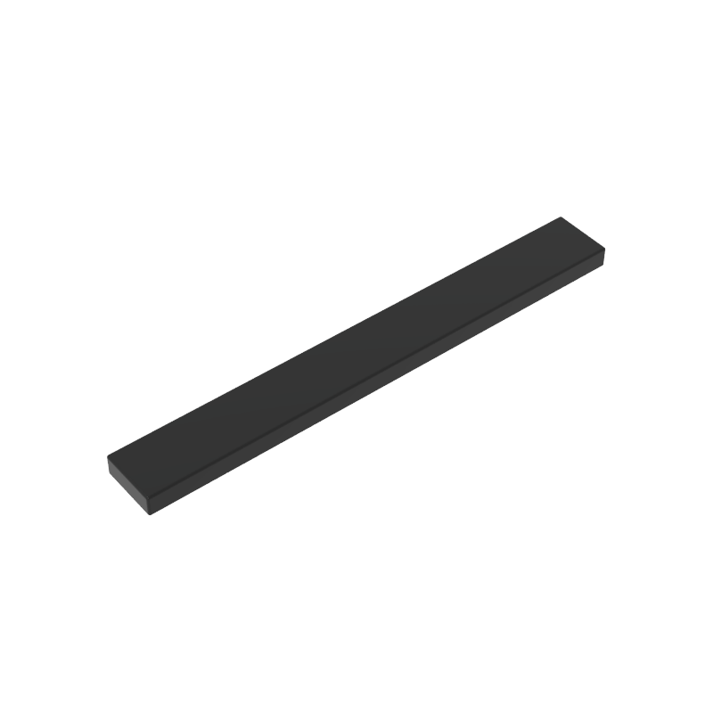 Tile 1 x 8 with Groove
