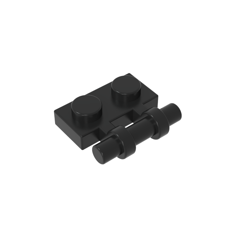 Plate Special 1 x 2 Side Handle [Free Ends]