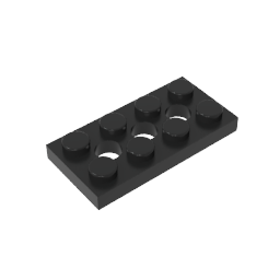 Technic Plate 2 x 4 [3 Holes]