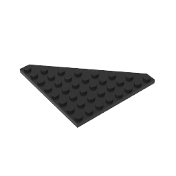 Wedge Plate 8 x 8 Cut Corner