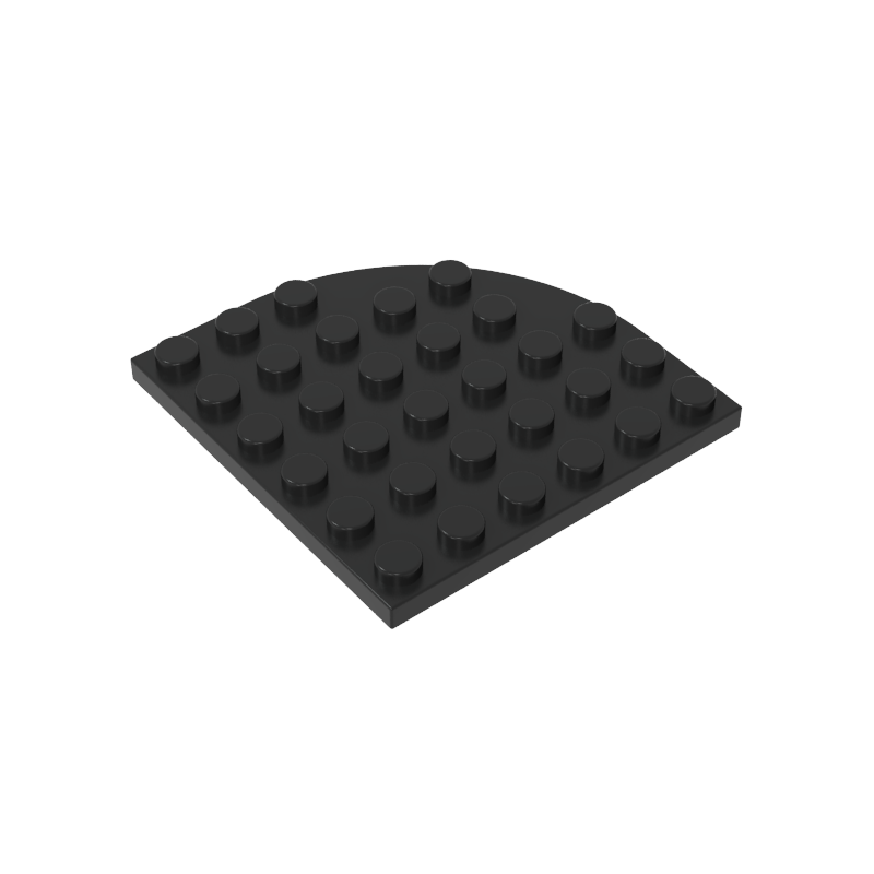 Plate Round Corner 6 x 6