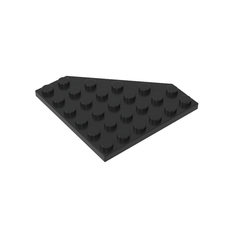 Wedge Plate 6 x 6 Cut Corner