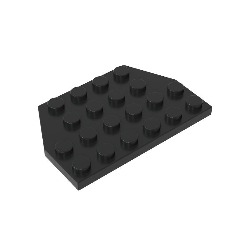 Wedge Plate 4 x 6 Cut Corners