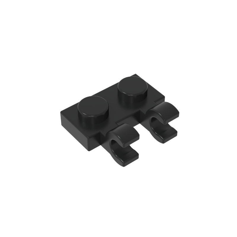 Plate Special 1 x 2 with Clips Horizontal [Thick U-Clips]