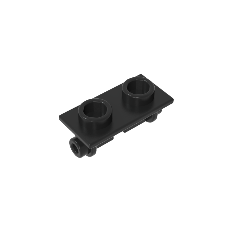 Hinge Brick 1 x 2 Top Plate Thin