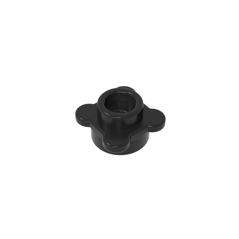 Plant, Flower, Plate Round 1 x 1 with 4 Petals
