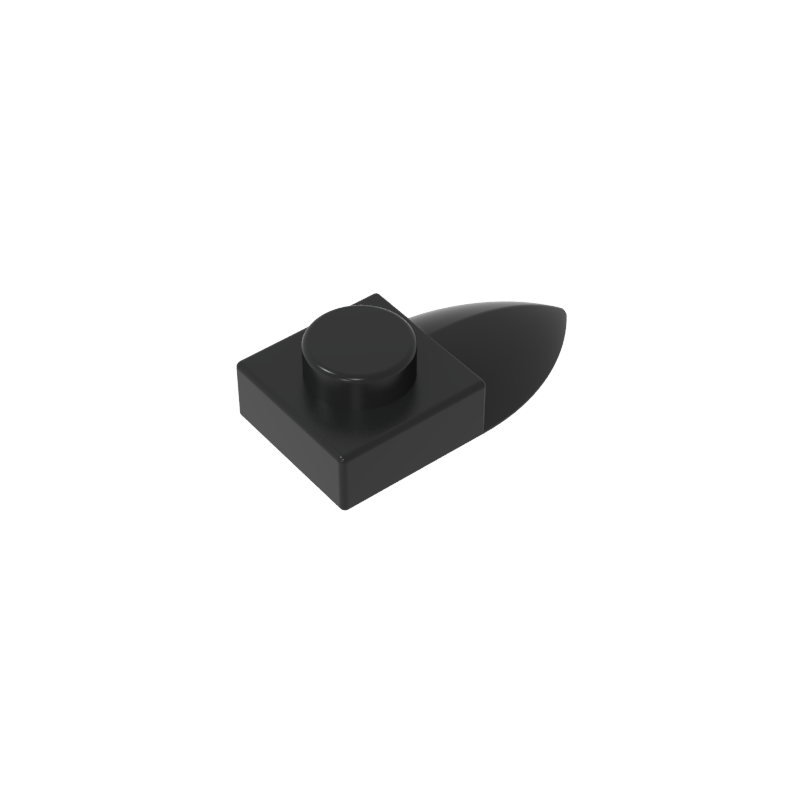 Plate Special 1 x 1 with Tooth