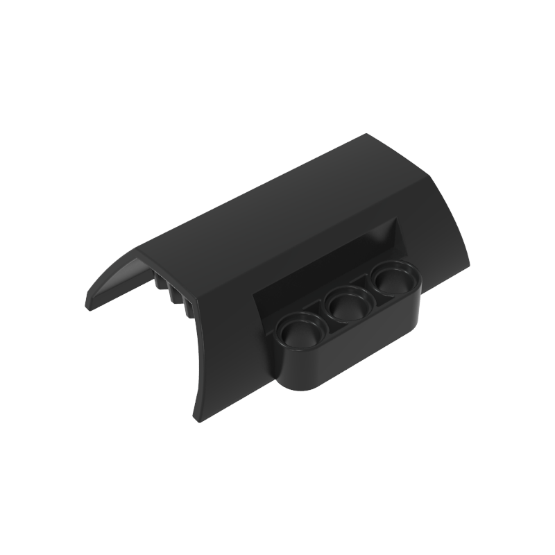 Technic Engine Block Half / Side Intake Panel - Color ID 80