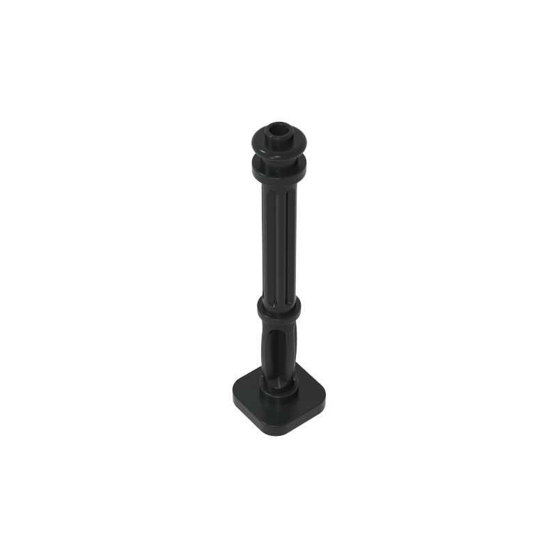 Lamp Post 2 x 2 x 7 with 6 Base Flutes - Color ID 80