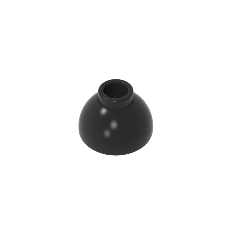 Brick Round 1.5 x 1.5 Dome Top [Plain]