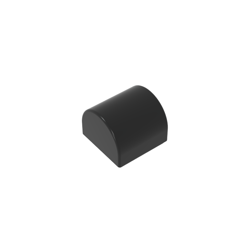 Brick Curved 1 x 1 x 2/3 Double Curved Top, No Studs