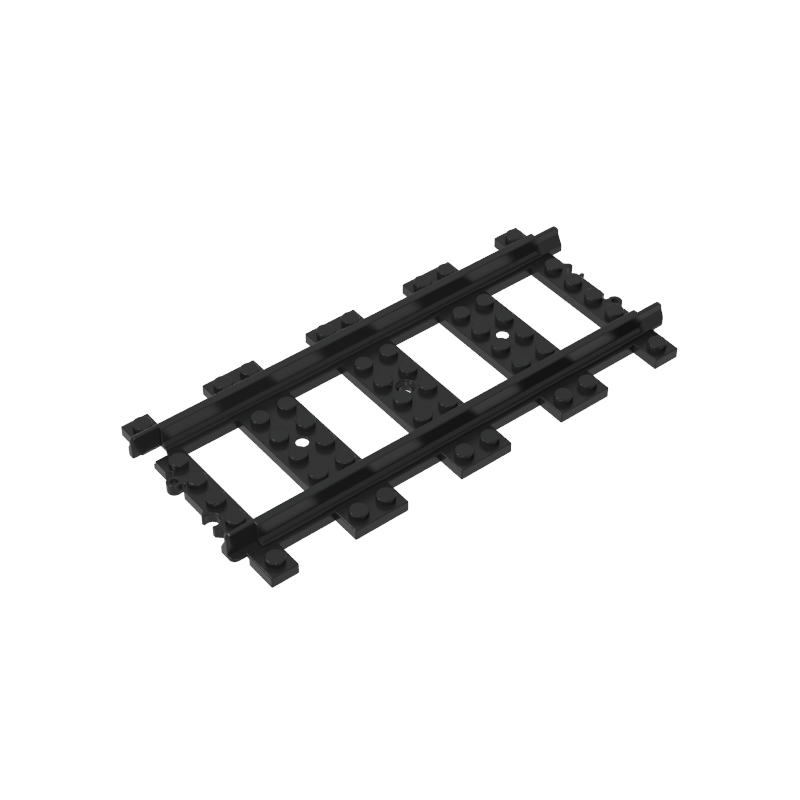 Vehicle Track, Train, Plastic (RC Trains) Straight - Color ID 80