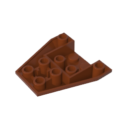 Wedge Sloped Inverted 4 x 4 Triple [4 Connections between Front Studs]
