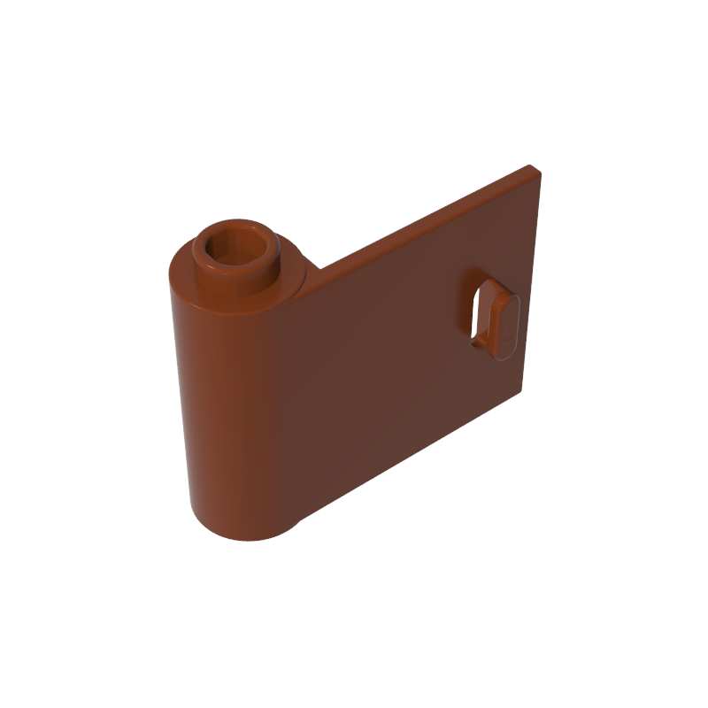 Door 1 x 3 x 2 Left - Open Between Top and Bottom Hinge