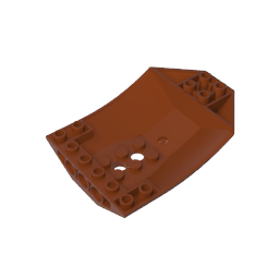 Wedge Curved Inverted 8 x 6 x 2 Cockpit