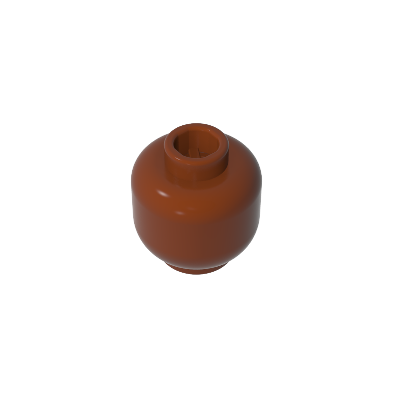 Minifig Head Plain [Blocked Open Stud]