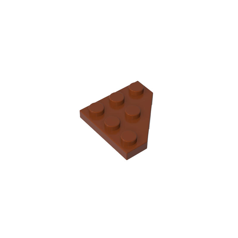 Wedge Plate 3 x 3 Cut Corner