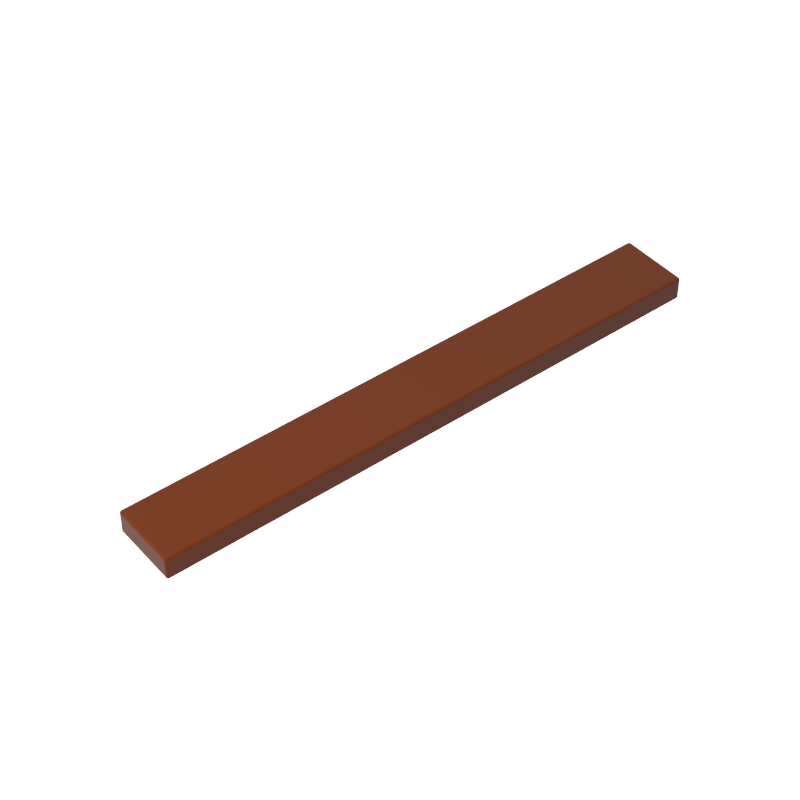 Tile 1 x 8 with Groove