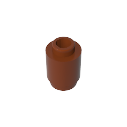 Brick Round 1 x 1 Open Stud