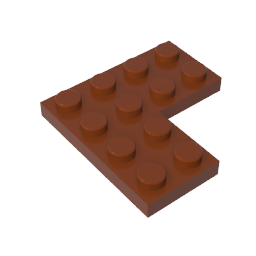 Plate 4 x 4 Corner