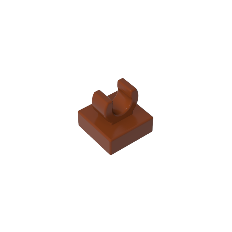 Tile Special 1 x 1 with Clip with Rounded Edges