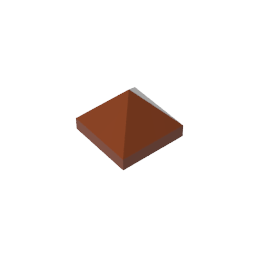 Slope 45° 1 x 1 x 2/3 Quadruple Convex