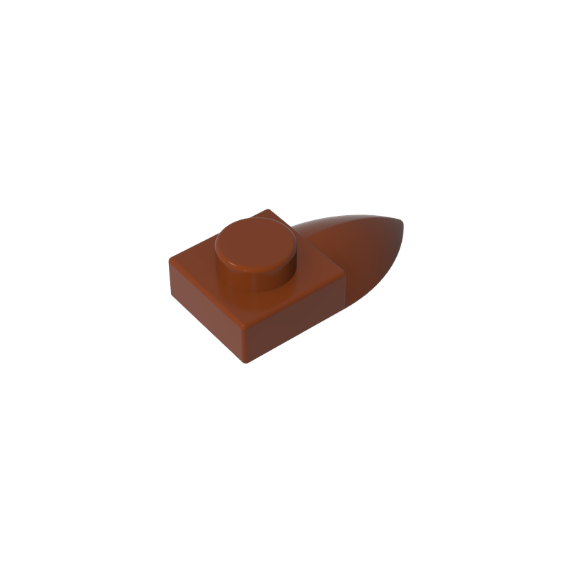 Plate Special 1 x 1 with Tooth