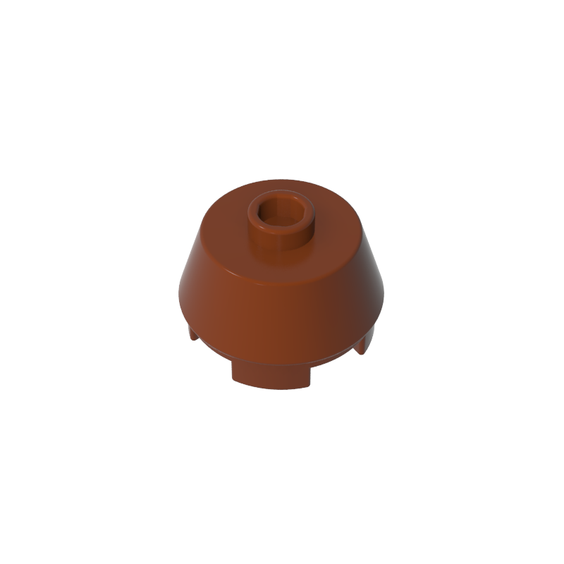 Brick Round 2 x 2 Truncated Cone