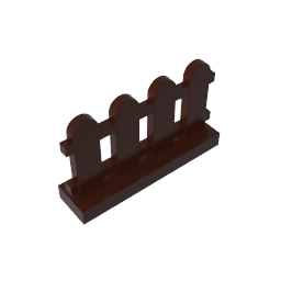 Picket Fence 1 x 4 x 2