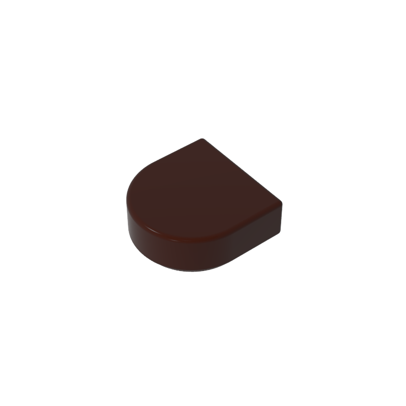 Tile 1 x 1 Half Circle