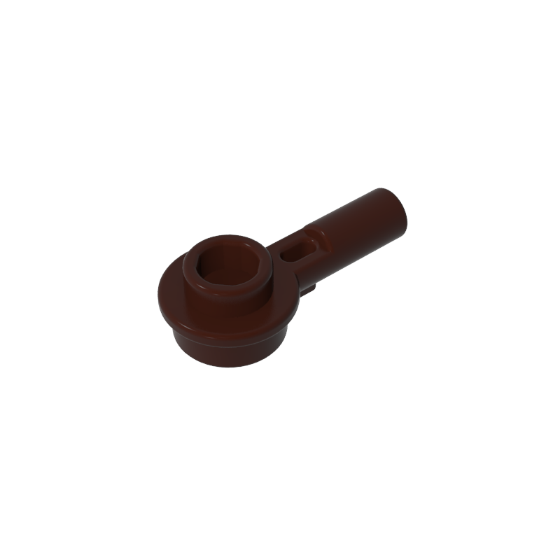 Plate Round 1 x 1 with Hollow Stud and Horizontal Bar 1L