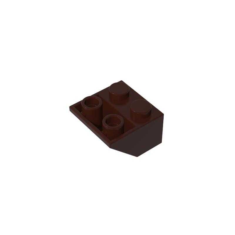 Slope Inverted 45° 2 x 2 [Ovoid Bottom Pin, Bar-sized Stud Holes]