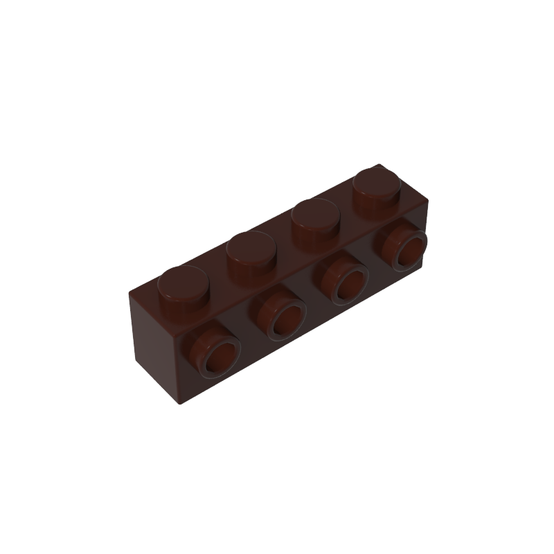Brick Special 1 x 4 with 4 Studs on One Side