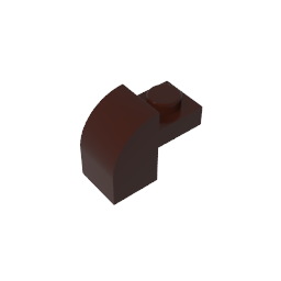 Brick Curved 1 x 2 x 1 1/3 with Curved Top