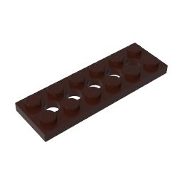 Technic Plate 2 x 6 [5 Holes]