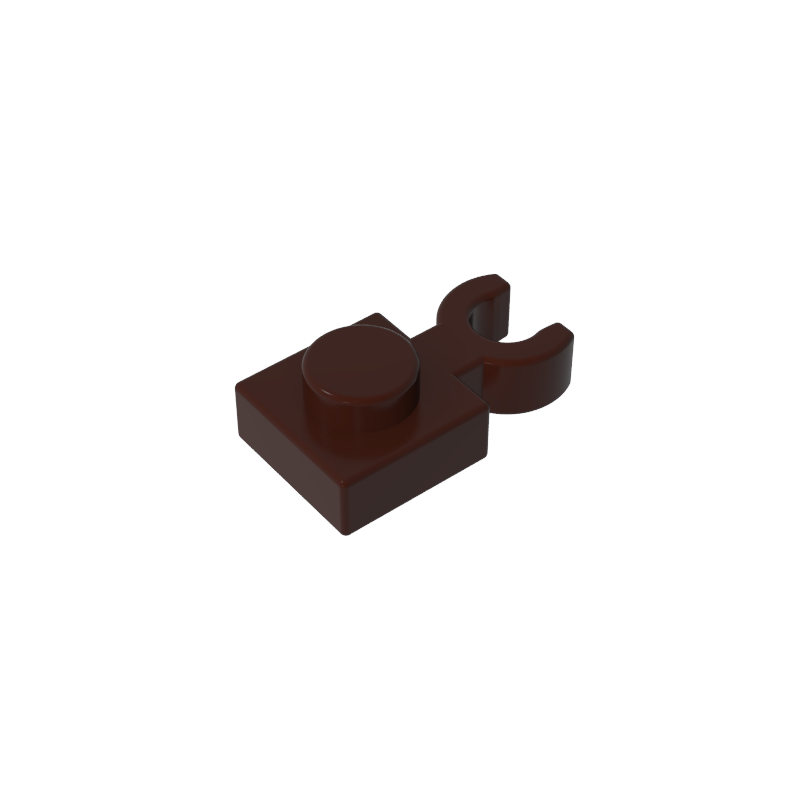 Plate Special 1 x 1 with Clip Vertical [Thick U Clip]