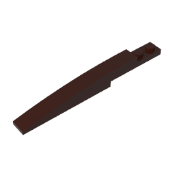Brick Curved 10 x 1 [Asymmetric Inside Ridges]
