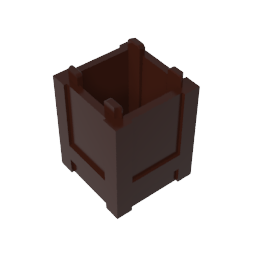 Container Box 2 x 2 x 2 - Top Opening