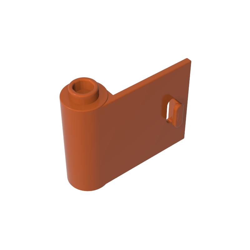 Door 1 x 3 x 2 Left - Open Between Top and Bottom Hinge