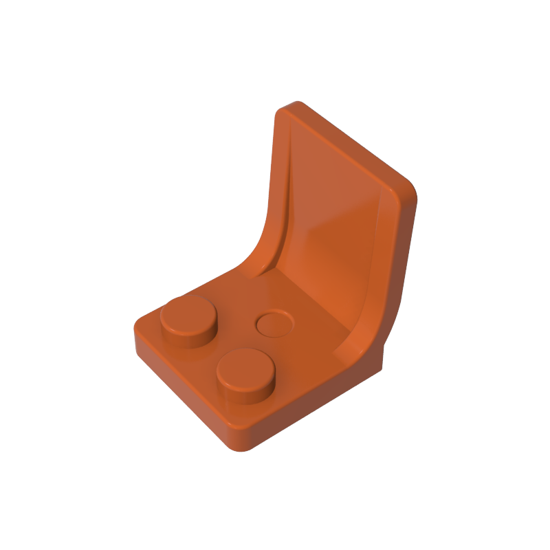 Seat / Chair 2 x 2 with Center Sprue Mark